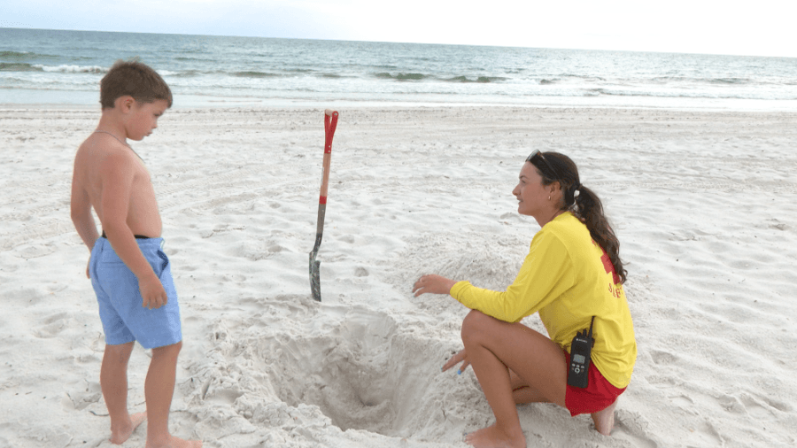 Panama City Beach ordinance limits digging holes at the beach