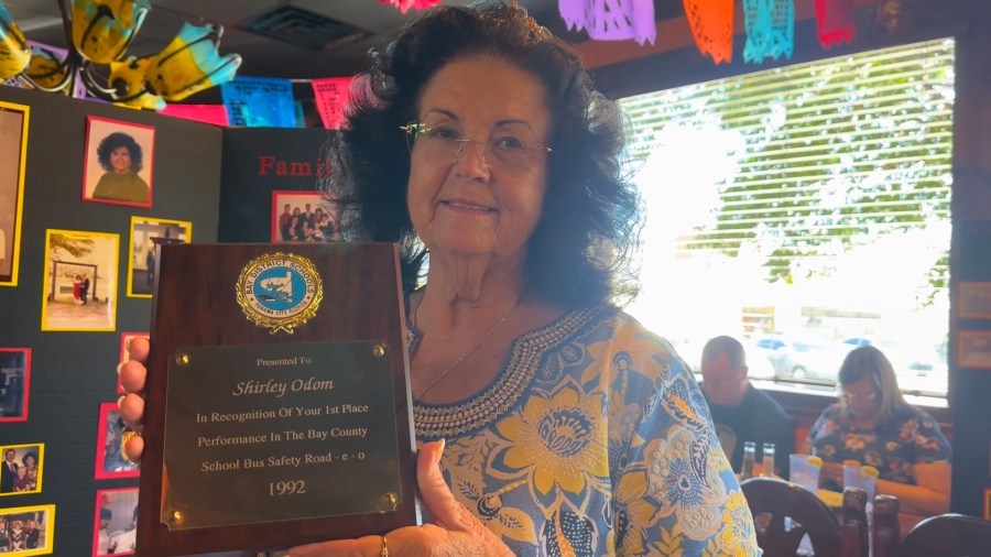 BDS honors bus driver Ms. Shirley for over 50 years of service