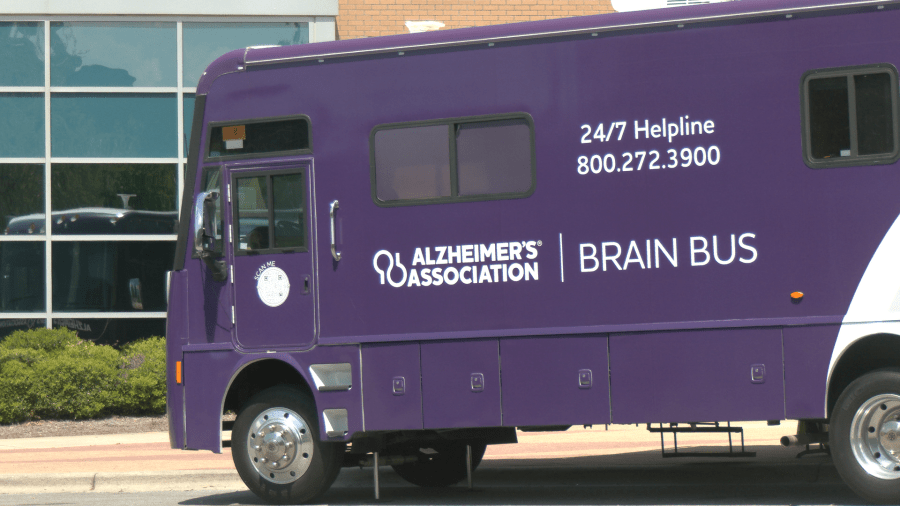 Alzheimer's brain bus raises awareness in Bay County