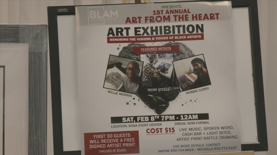 Celebrate Black History Month with ‘Art from the Heart' exhibit