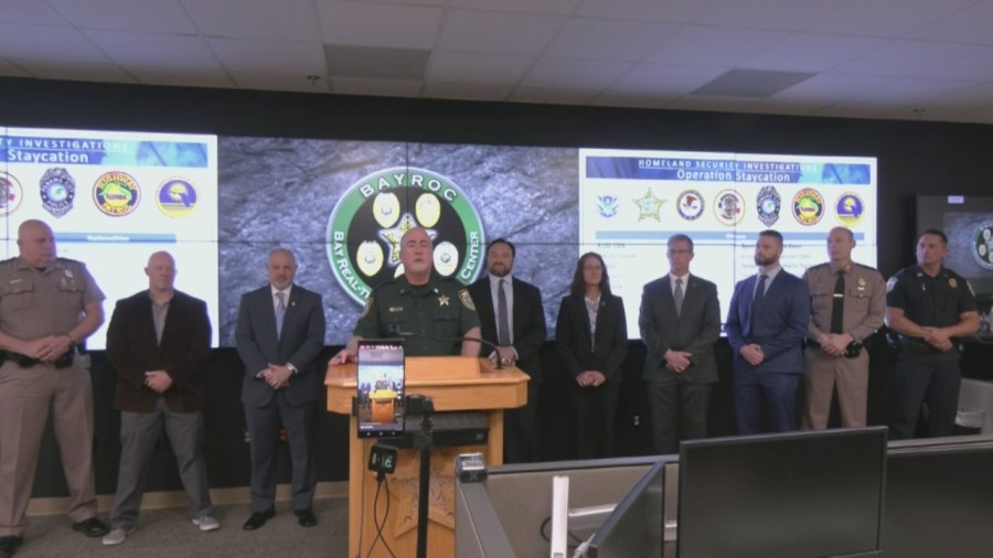 WATCH: BCSO holds news conference about ‘Operation Staycation'