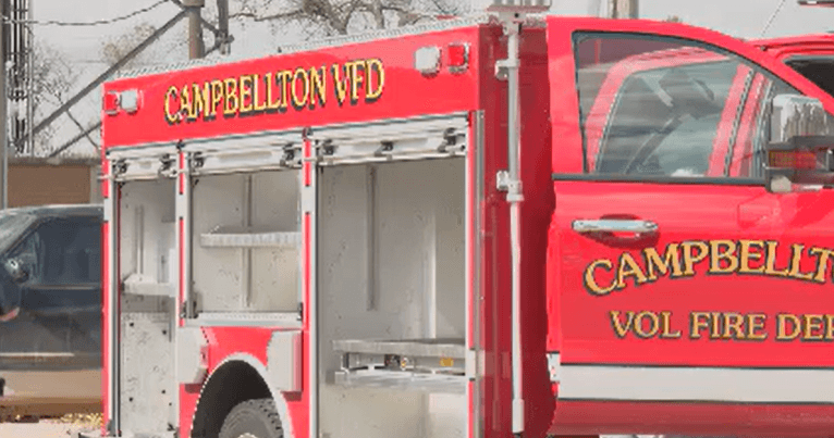 City of Campbellton celebrates their first new fire truck in 53 years