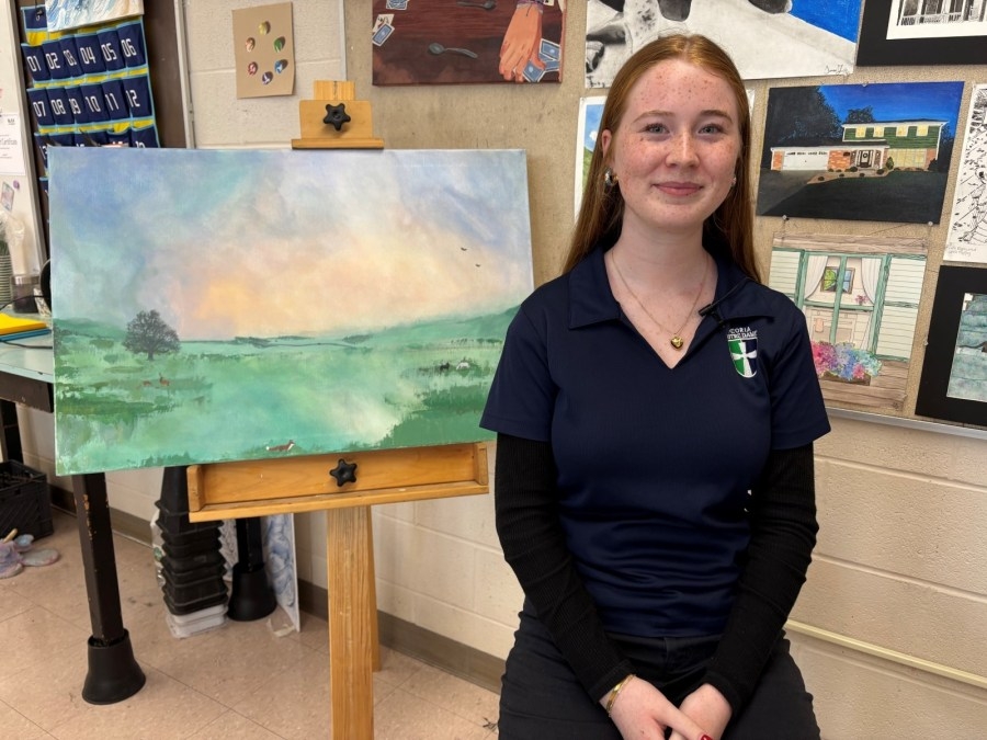 Peoria Notre Dame senior's art to be displayed in U.S. Capitol