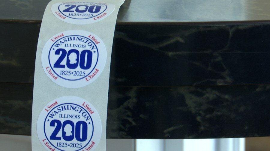 New ‘I Voted' sticker honors City of Washington's bicentennial