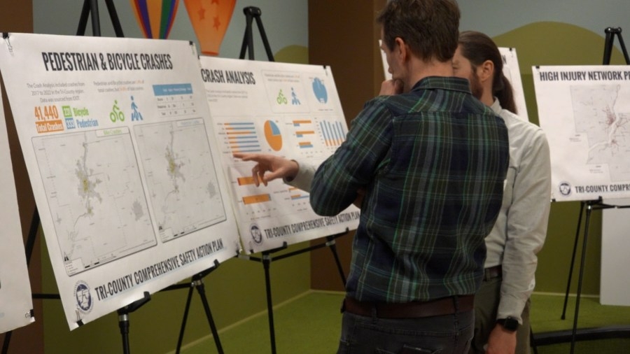 Tri-county residents learn more about a plan to lower the number of car crashes