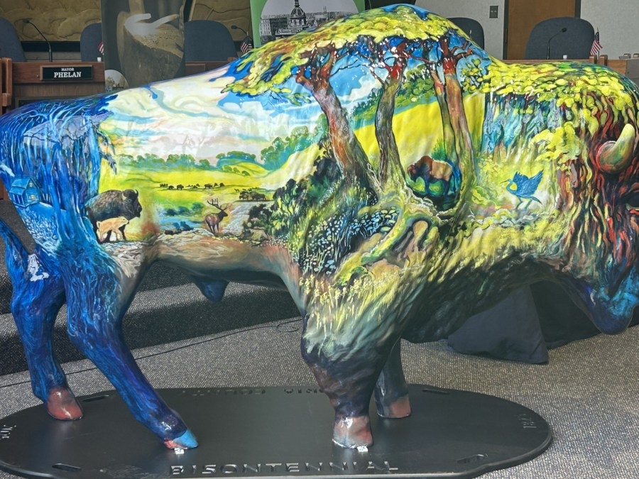 Peoria County celebrates ‘Bison-tennial' with digital experience; bison competition