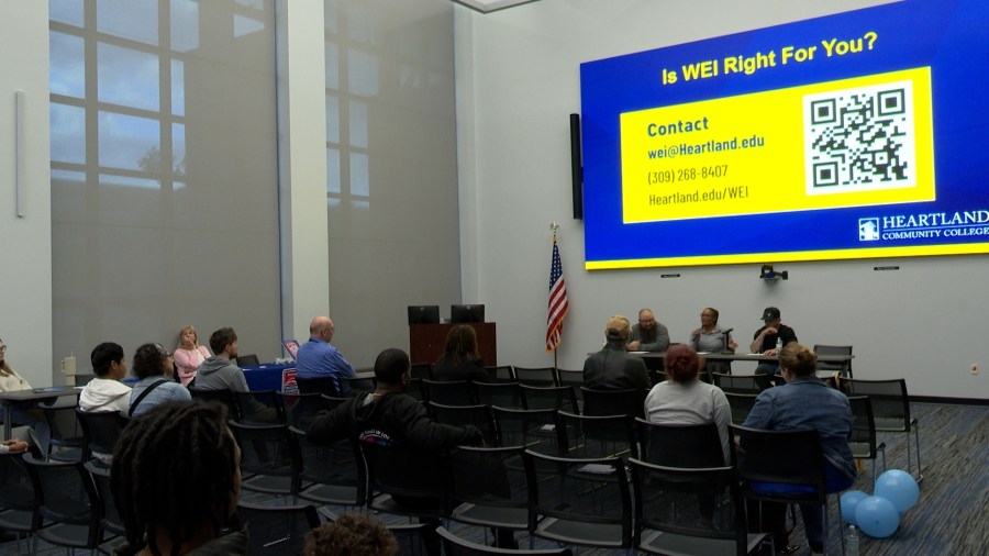 Heartland College hosts Workforce Equity Initiative open house