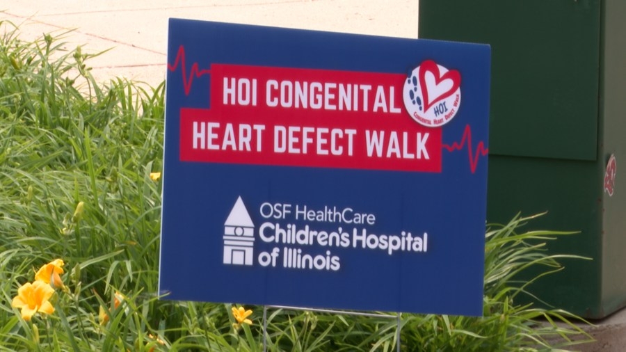 Community rallies in Peoria for 2025 Heart of Illinois Congenital Heart Defect Walk