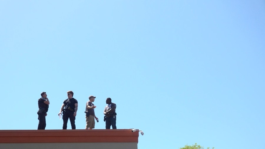 Why police officers were on top of your local Dunkin' Donuts Friday