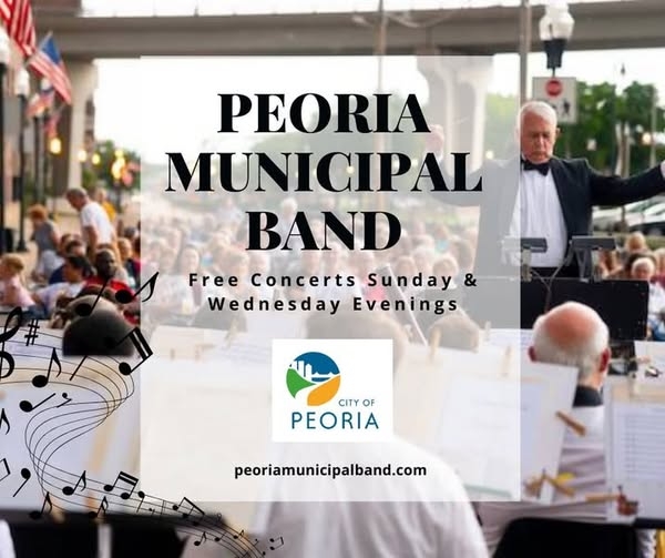Food and free music are set to fill the air at a Peoria park