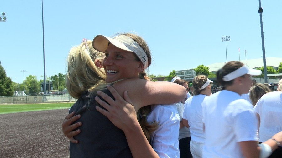 'My teammates are amazing.' IWU senior thanks friends after breaking HR record