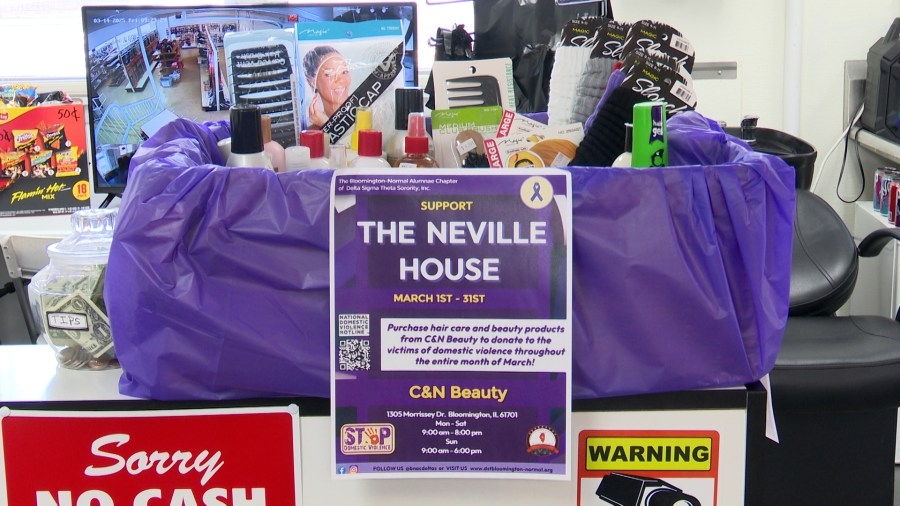 Beauty supply drive helping survivors of domestic violence