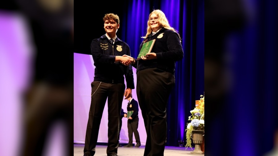 Extra Effort: Stark County shot putter earning national recognition for Future Farmers of America