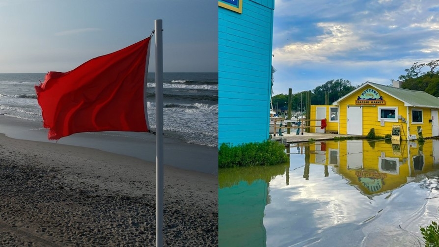 NC coastal flood advisory; high risk of ‘dangerous rip currents' for all beaches Tuesday