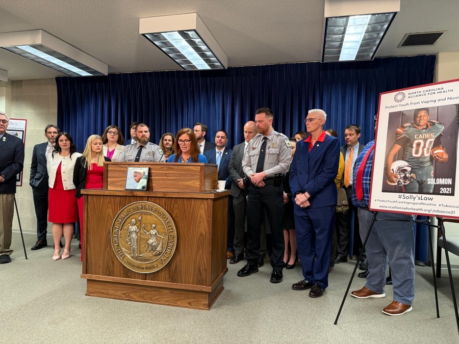 NC bills introduced to protect children from effects of vaping