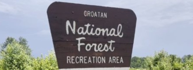 Croatan National Forest fire 950 acres in size, 60 percent contained