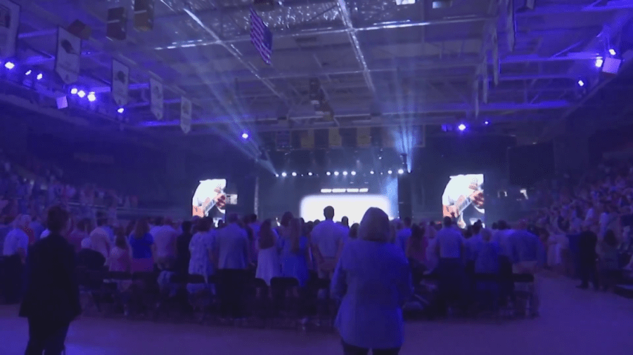 Opendoor Church hosts Easter services at Minges for the first time