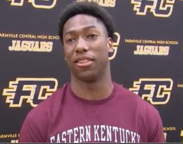 Farmville Central's Williams signs to play basketball at Eastern Kentucky