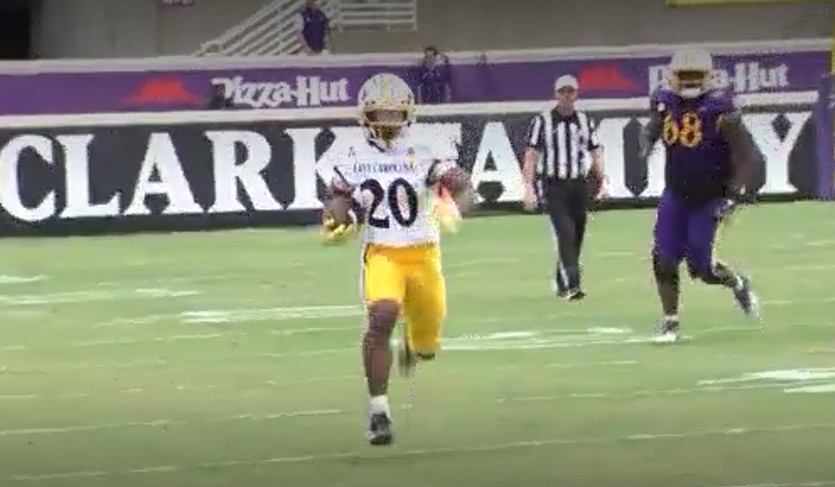 ECU has annual Purple versus Gold Spring Football Game