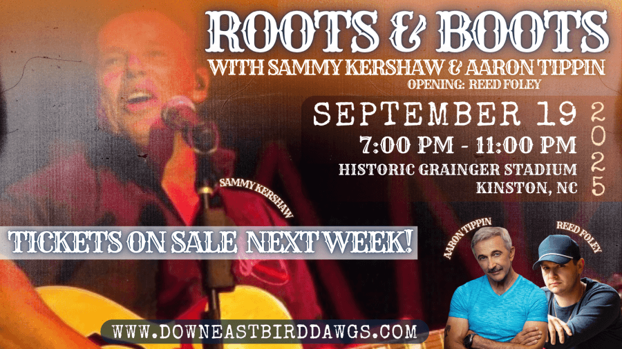 Down East Bird Dawgs to host Roots & Boots concert