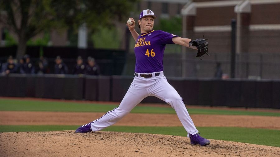 Former ECU pitcher has been promoted to Double-A New Hampshire