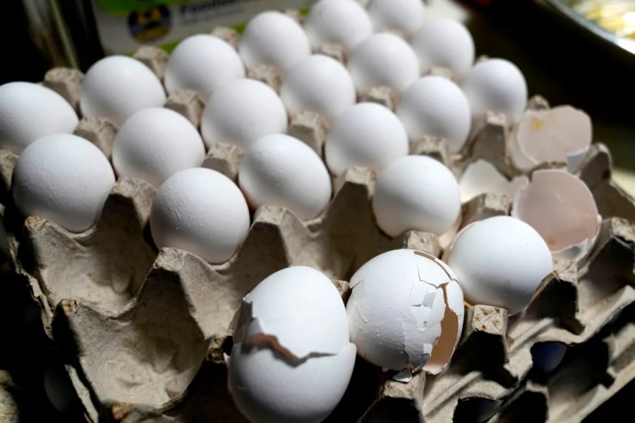 Just days away from Easter, egg prices are at a record high