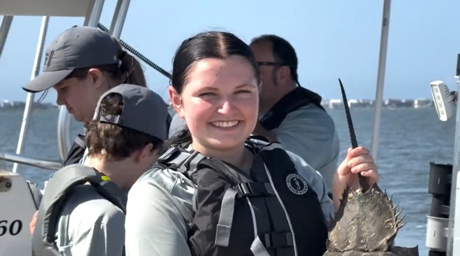 Division of Marine Fisheries' Junior Marine Patrol camp offers hands-on learning