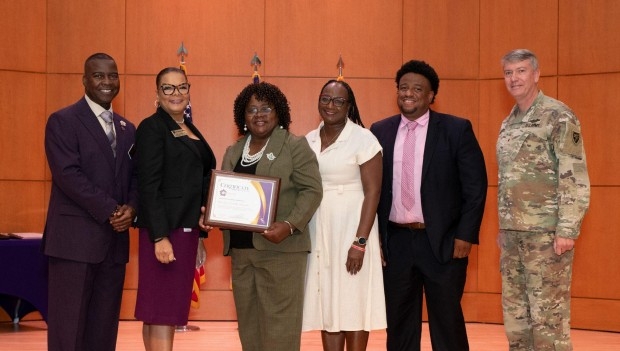 Snowden Elementary earns Beaufort County's first Purple Star Award