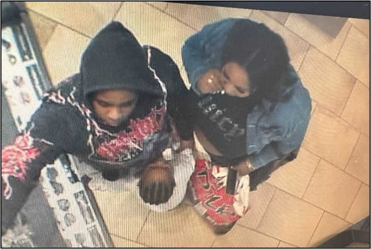 Jacksonville Police seek help in identifying larceny suspects