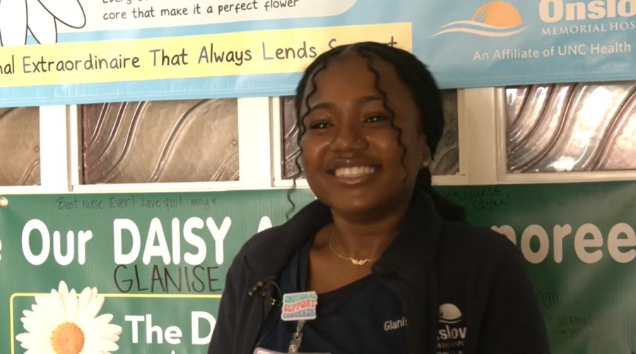 Onslow Memorial honors staff with Daisy and Petal awards