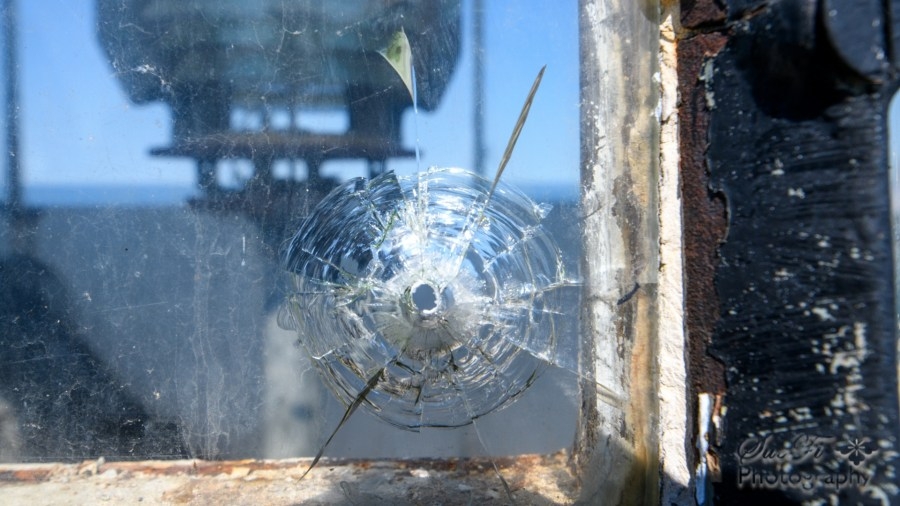 Bullets, graffiti hinder restoration work on historic Michigan lighthouse