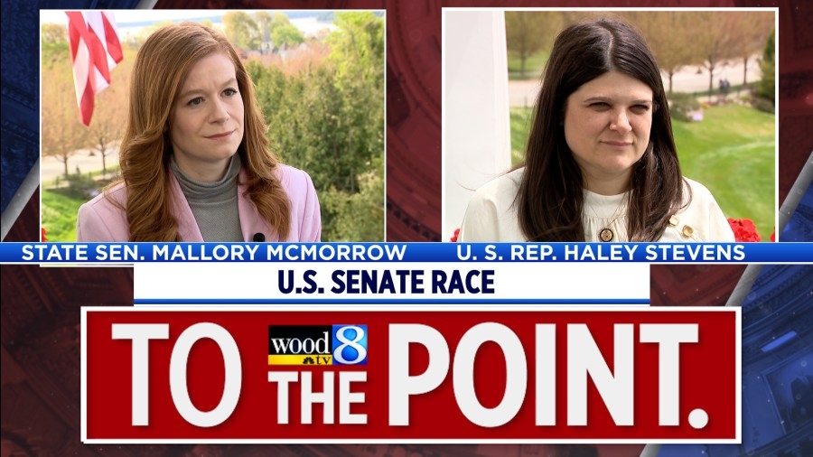 To The Point: 2 Democratic candidates for open US Senate seat
