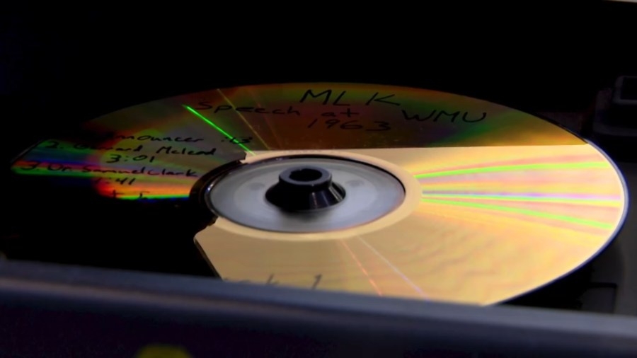 Lost and found, tape preserves Martin Luther King Jr.'s visit to Western Michigan University