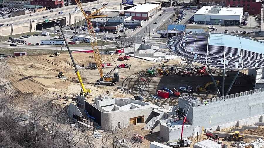 Grand Rapids businesses eager for amphitheater's completion
