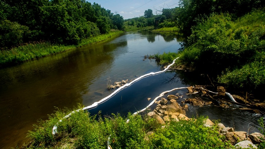 Chemical company president bound over for trial on 4 felony charges related to Michigan oil spill