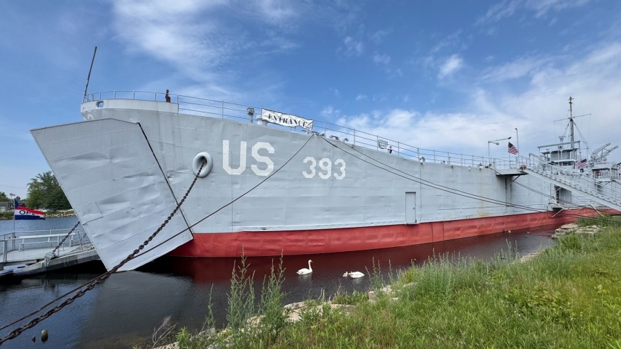 81 years later, LST 393 pays tribute to ‘humongous effort' of D-Day