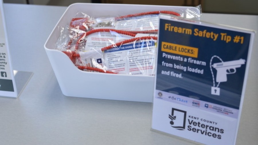 Kent County Veterans Services giving away gun locks