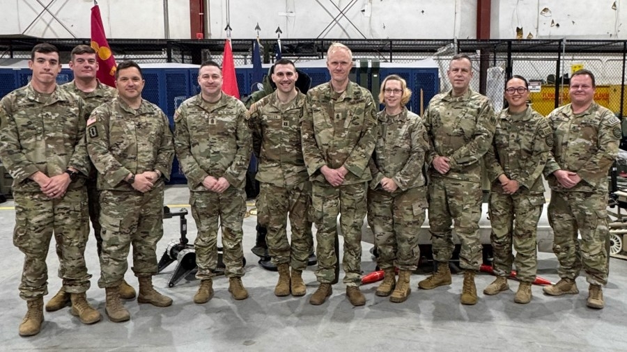 Michigan National guard company deploys to Middle East to locate, diffuse explosives