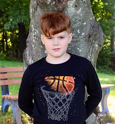 Monday's Child: 'Max,' 13, is an energetic and imaginative child who likes to crack jokes