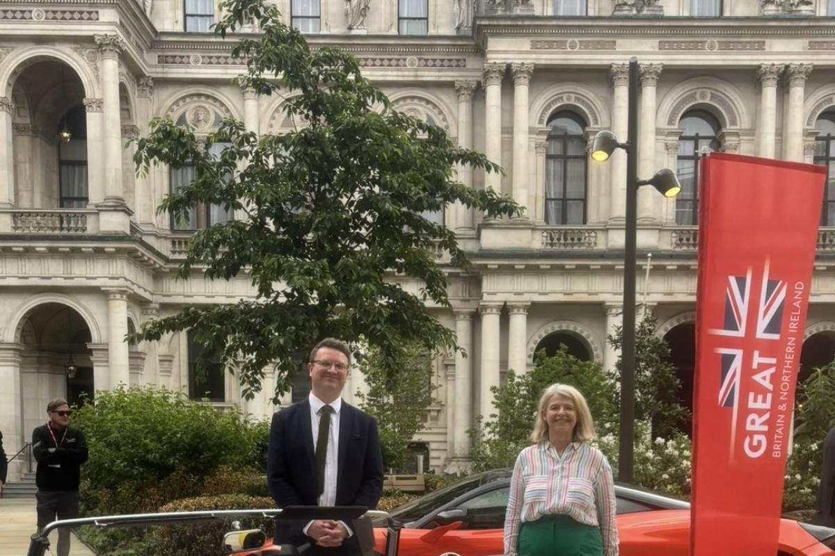Hand-built classic car helping put town on global map