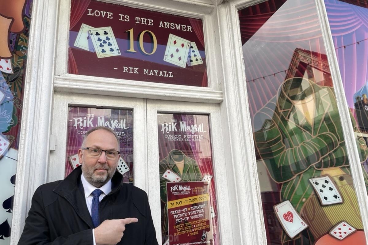 Accountancy firm joins line-up of partners for inaugural Rik Mayall Comedy Festival
