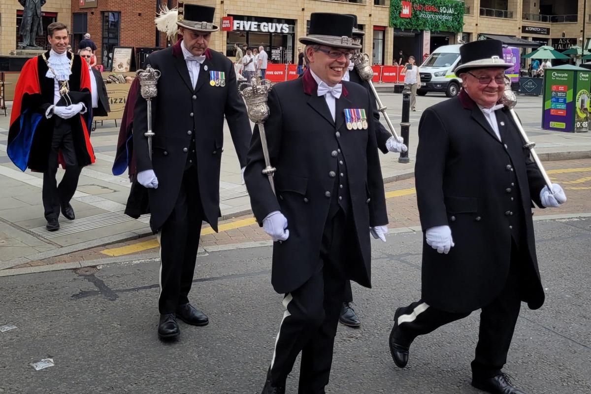 'Worcester's rich civic traditions are embodied in its historic regalia'