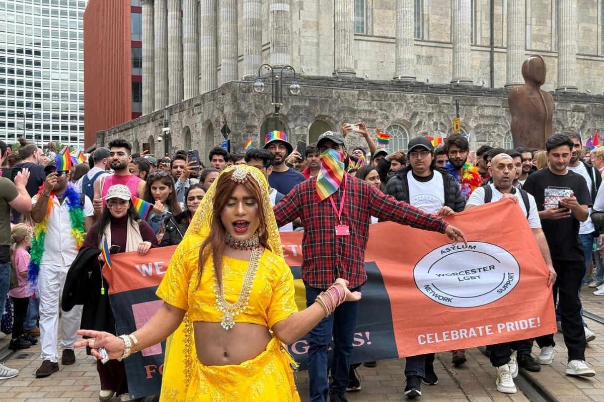 Worcester LGBT group celebrate at huge pride parade