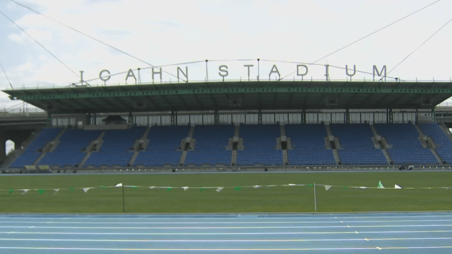 Icahn Stadium on Randall's Island marks 20th anniversary