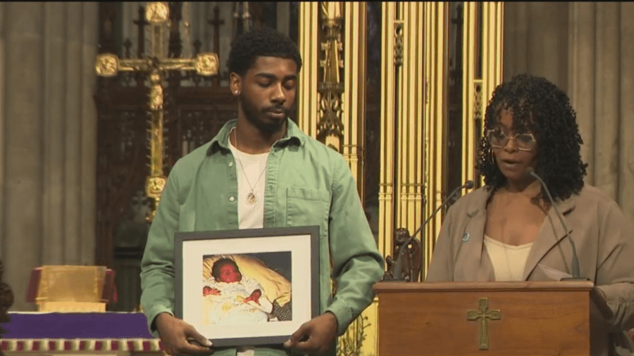 Families of organ donors celebrate life at Saint Patrick's Cathedral in NYC