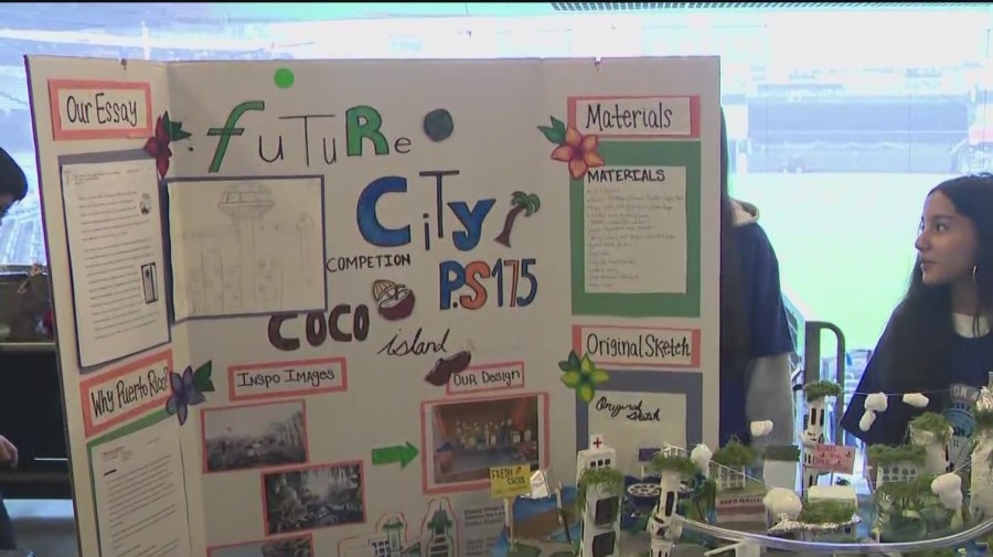 Hundreds of Bronx students shine at STEM expo at Yankee Stadium