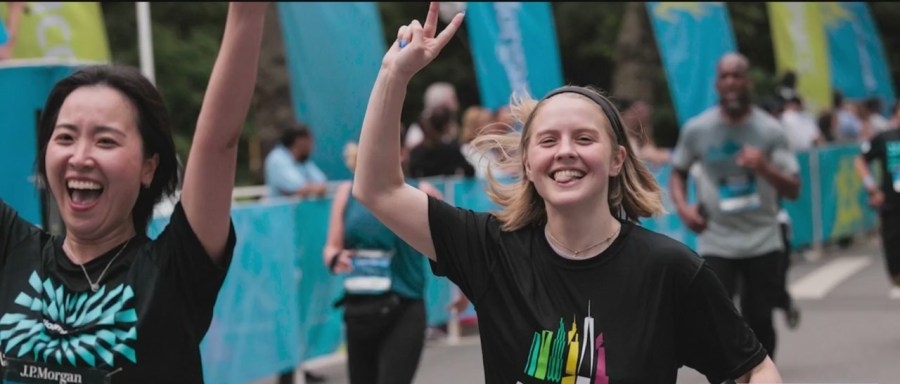Running for a Cause: Two day of J.P. Morgan Corporate Challenge in Central Park