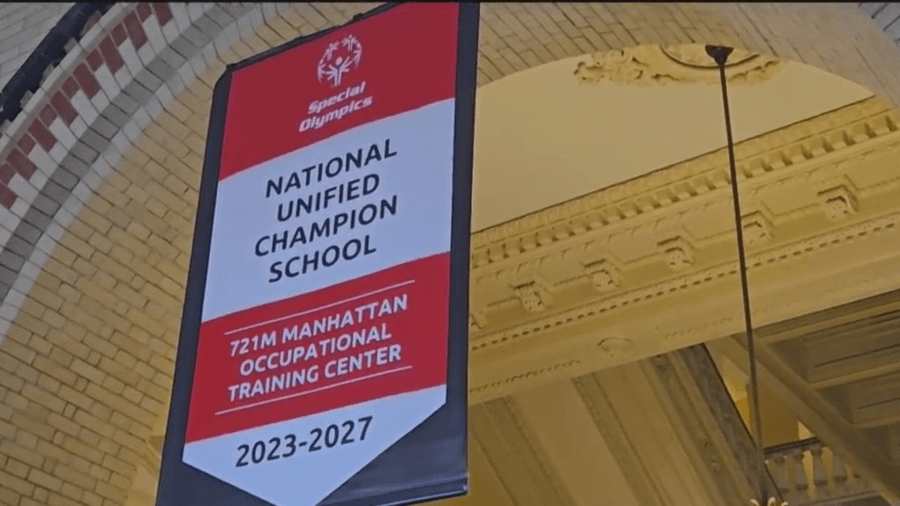 NYC school makes history with first-ever national banner for inclusion