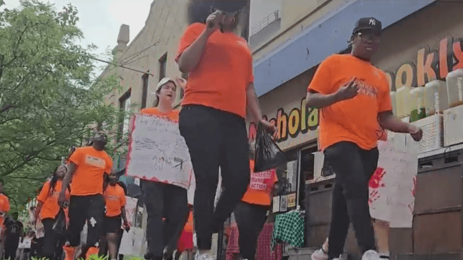 Brooklyn students demand change in fight against gun violence at rally
