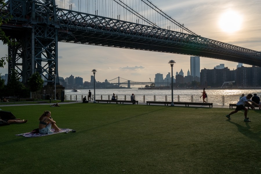 NYC will have it's first 7 p.m. sunset of the season this week